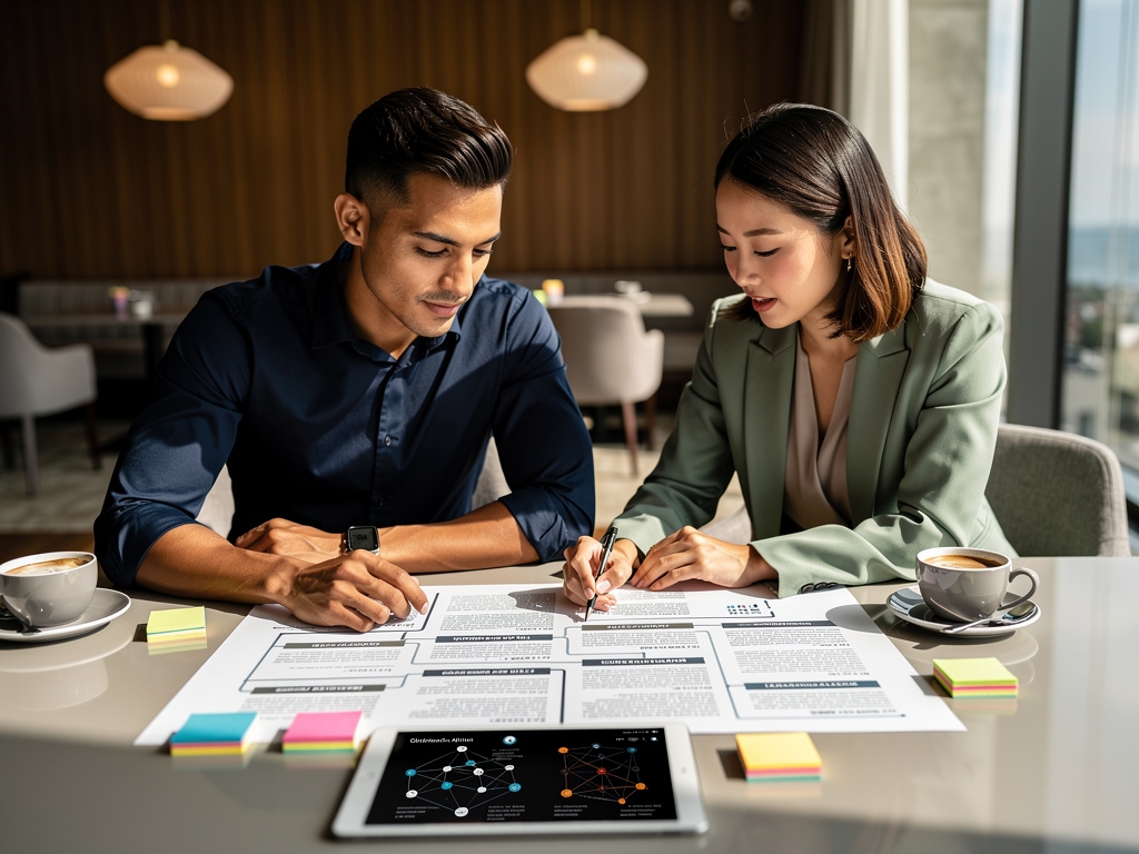 Sesión de estrategia para construcción de autoridad digital